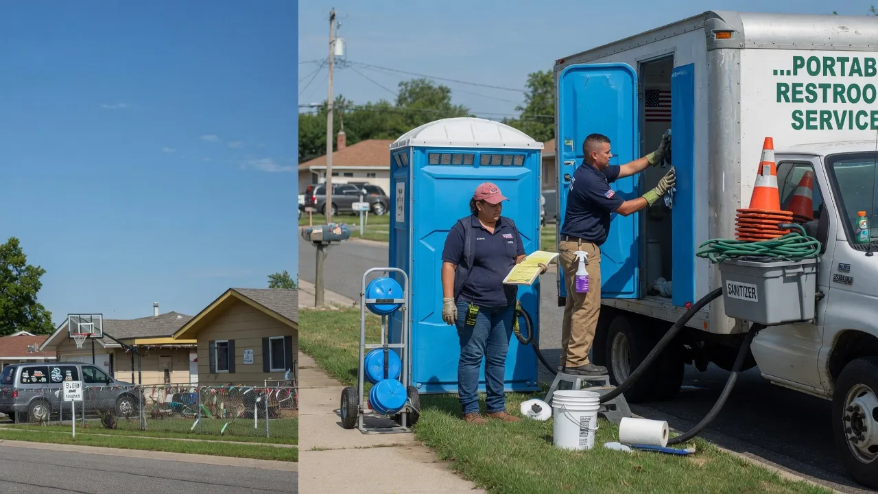 Portable Toilet Rental in Chestnut, IL near me